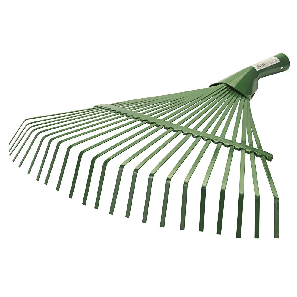 Граблі Grad віялові 22 пластинчастих зубця 425 x 410 мм