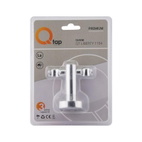 Крючок Qtap Liberty двойной Chrome (QTLIBCRM1154)