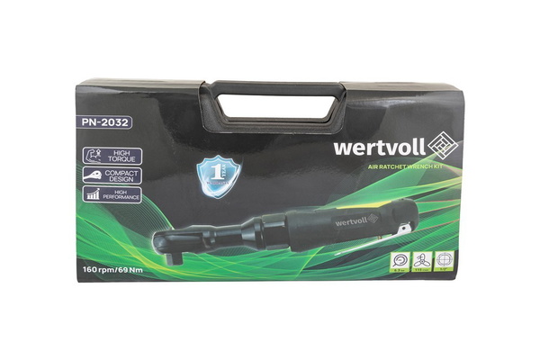 Гайковерт пневматический Wertvoll 1/2" PN-2032