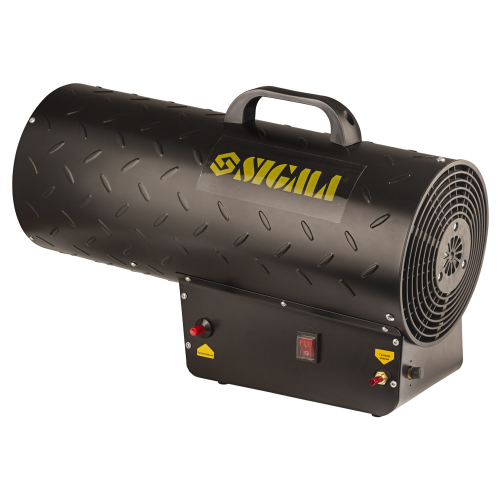 Газовая тепловая пушка Sigma прямого нагрева 50кВт 650м³/час