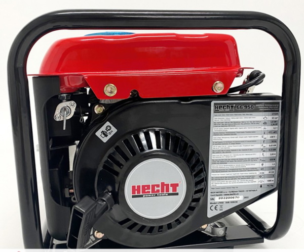 Генератор бензиновый Hecht GG 950 DC 230В 0.7/0.7 кВт 2-тактный