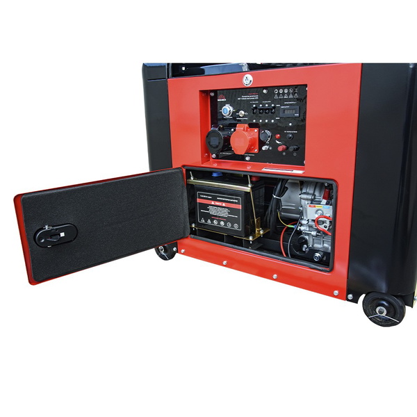 Генератор дизельний Vitals Master EST 7.0dsat dual power + ATS 230-400 В 7.0/7.5 кВт 4-тактний електрозапуск