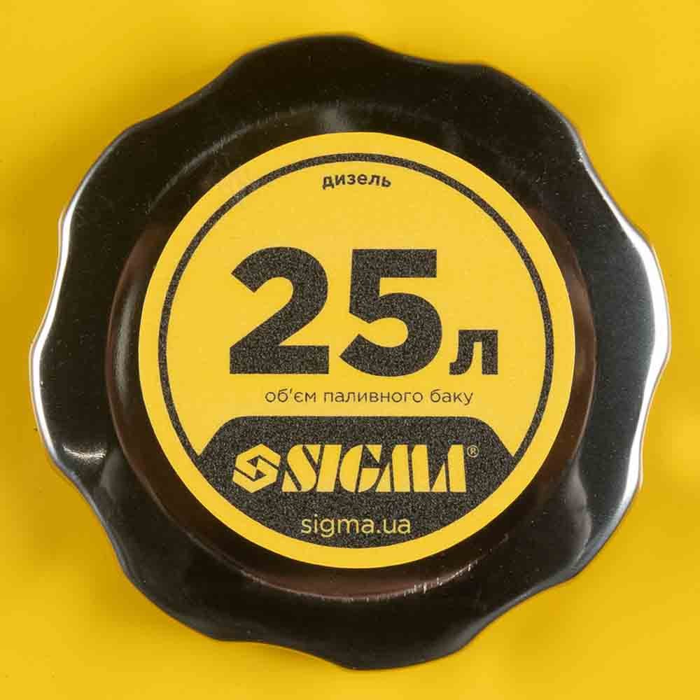 Генератор інверторний дизельний SIGMA 230–400 В 6,5/7,0 кВт, 4-тактний, електрозапуск