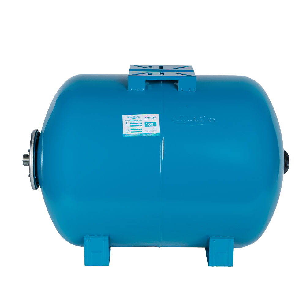 Гідроакумулятор Aquatica горизонтальний 100 л