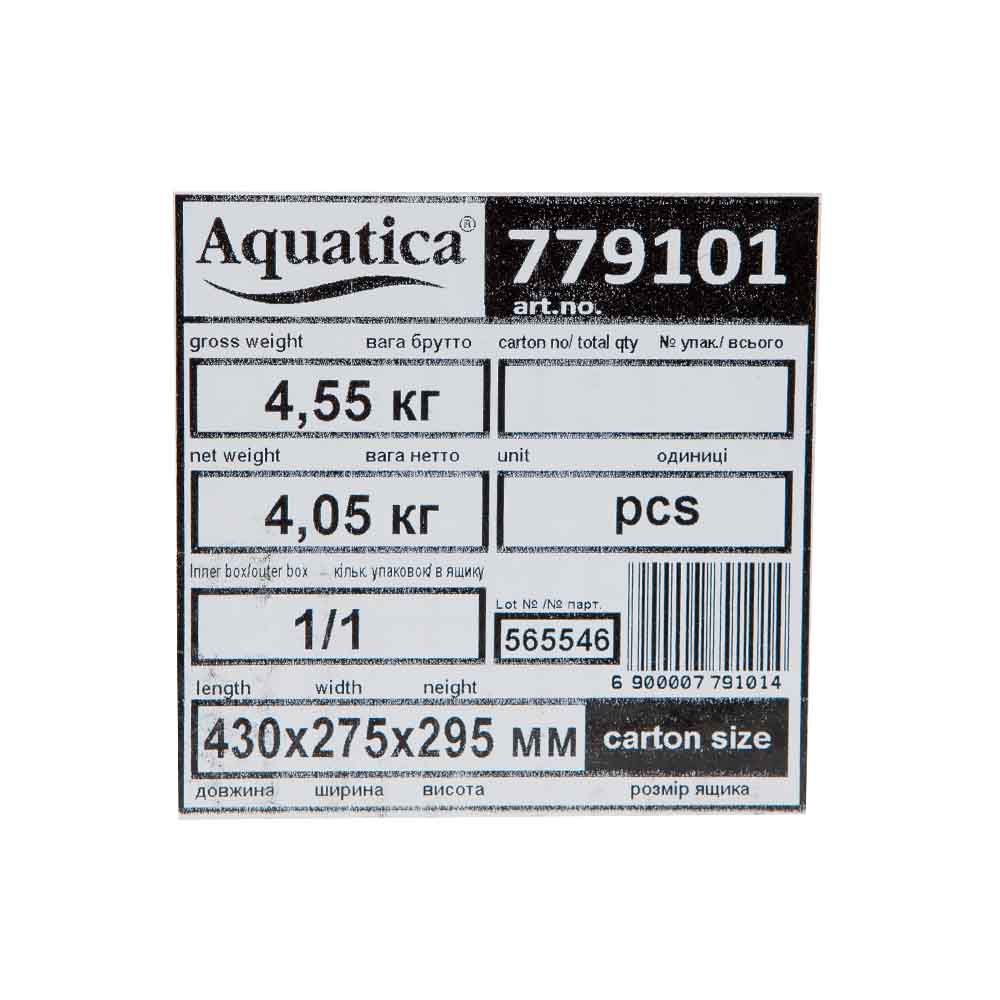 Гідроакумулятор Aquatica горизонтальний 24 л тип EU