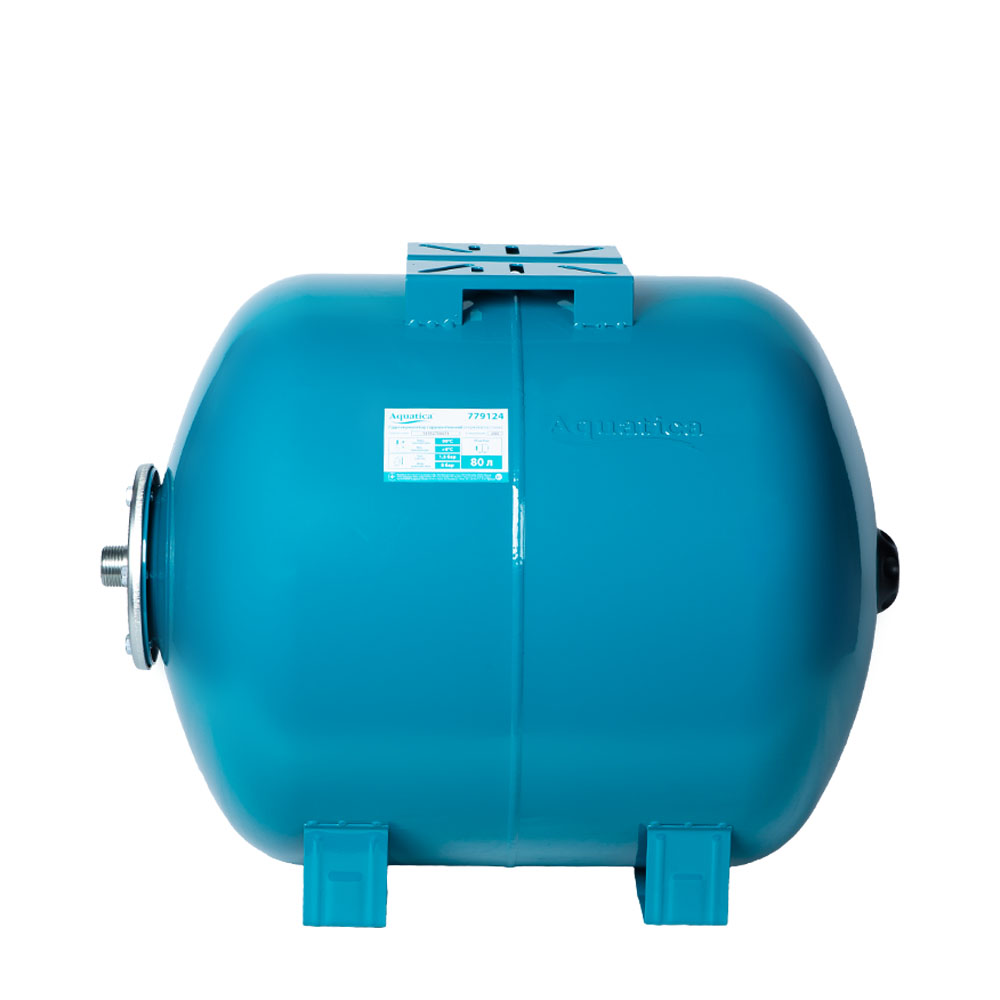 Гідроакумулятор Aquatica горизонтальний 80 л