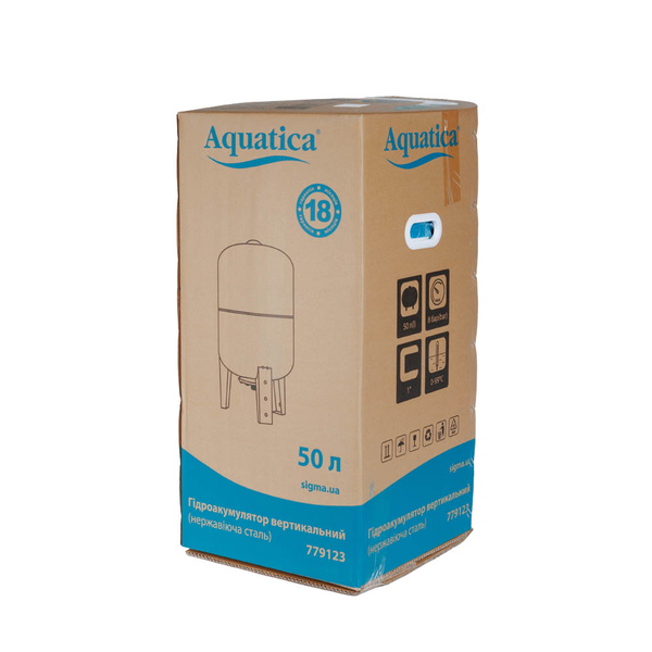 Гідроакумулятор Aquatica вертикальний 50 л
