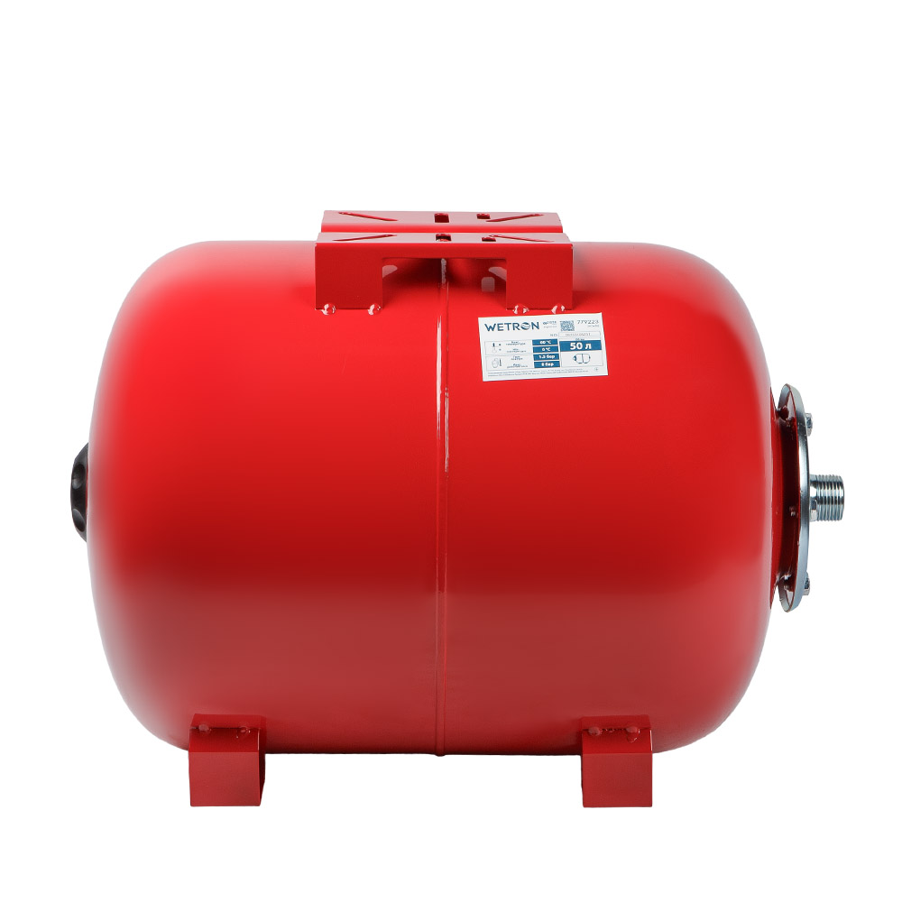 Гідроакумулятор Wetron горизонтальний 50 л HTw50