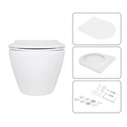 Готовое решение Qtap для ванной комнаты: подвесной унитаз Jay Ultra Quiet 520 x 360 x 320 + комплект инсталляции Nest 4 в 1 (круглая клавиша Chrome)