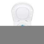 Готове рішення Qtap для ванної кімнати: підвісний унітаз Robin ML Ultra Quiet 520 x 365 x 365 + комплект інсталяції Standard (кругла кнопка White)
