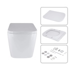 Готовое решение Qtap для ванной комнаты: подвесной унитаз Tern Ultra Quiet 525 x 345 x 360 + комплект инсталляции Nest 4 в 1 (линейная клавиша Chrome)