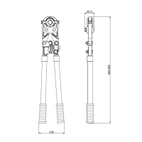 Инструмент для пресс-фитинга Thermo Alliance d16-32 ручной (STD-402)