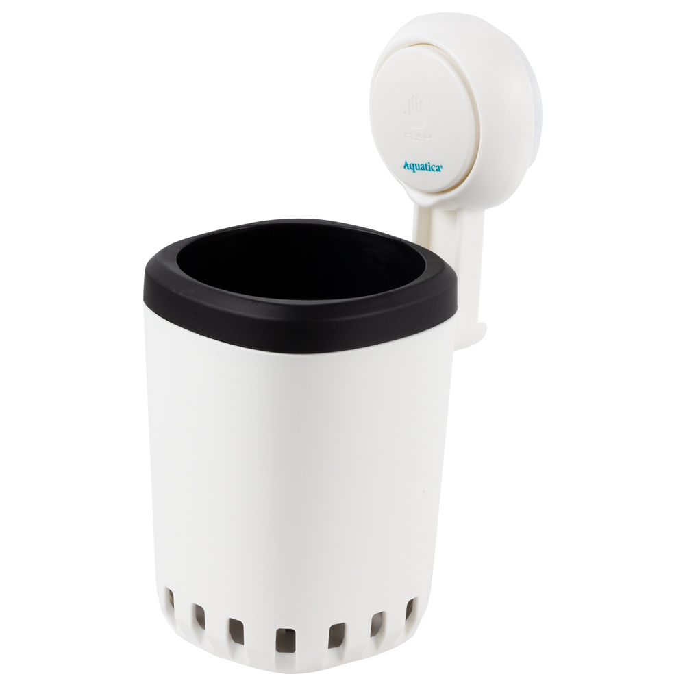 Йоржик для унітазу Aquatica s42 на вакуумній присосці 92×179×410 мм