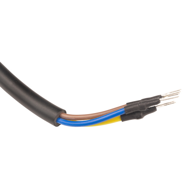 Кабель Wetron електричний PVC круглий (3 x 1 мм²) 1.5 м з вилкою