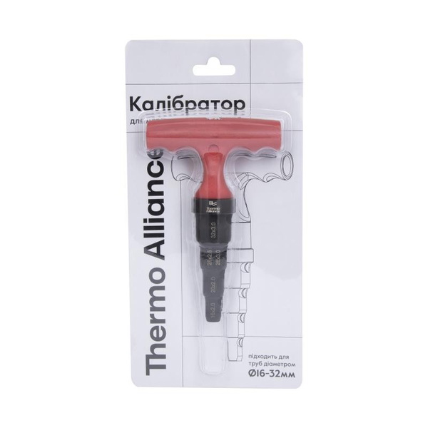 Калибратор с трещеткой Thermo Alliance для м/п труб d16-32 (STD-404)
