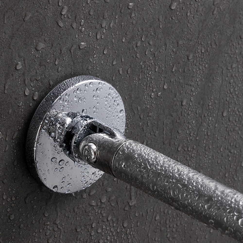 Карниз телескопічний Aquatica s38 на вакуумних присосках 1150-1800 мм