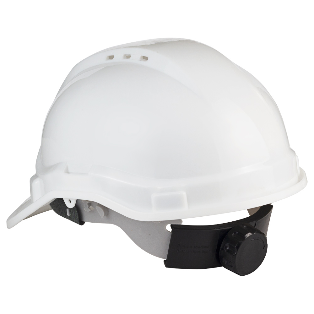 Каска будівельна Sigma 8 точок кріплення (біла)