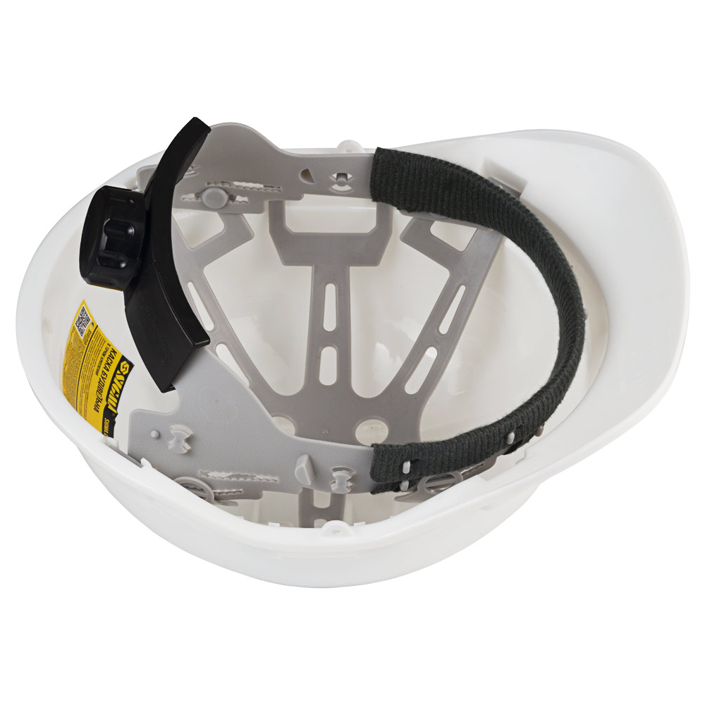 Каска будівельна Sigma 8 точок кріплення (біла)