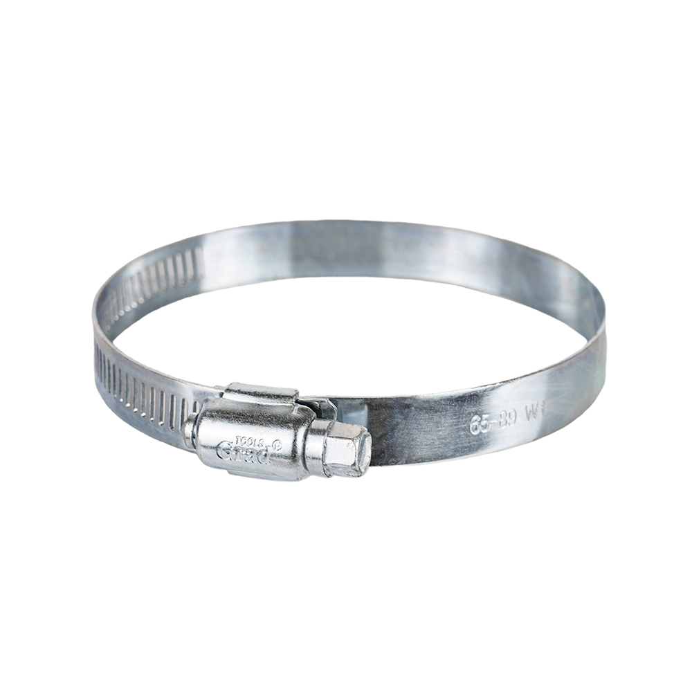 Хомут черв'ячний Grad оцинкований 12.7 мм D65-89 мм 10 шт