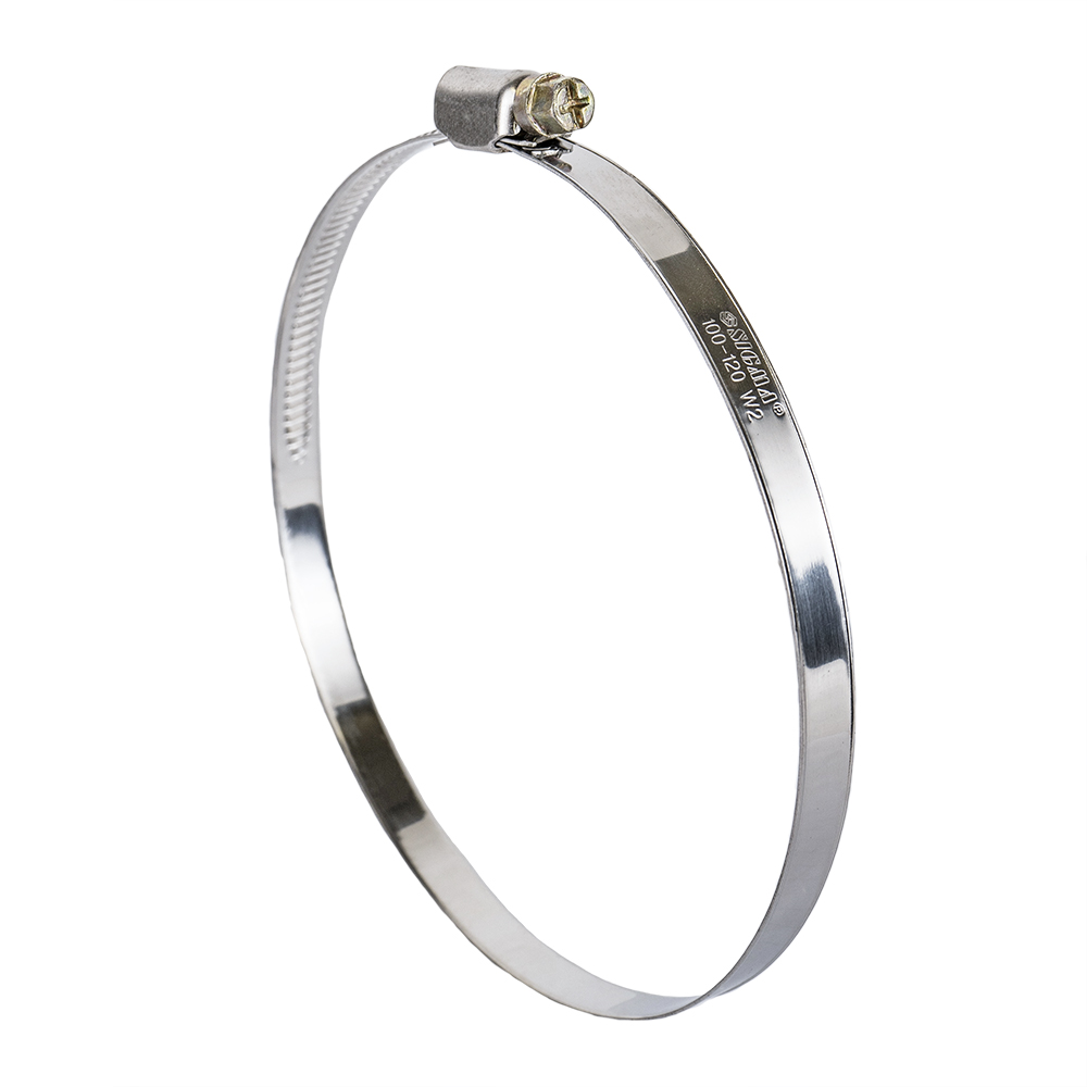 Хомут черв'ячний Sigma нержавіючий 9 мм D100-120 мм 10 шт