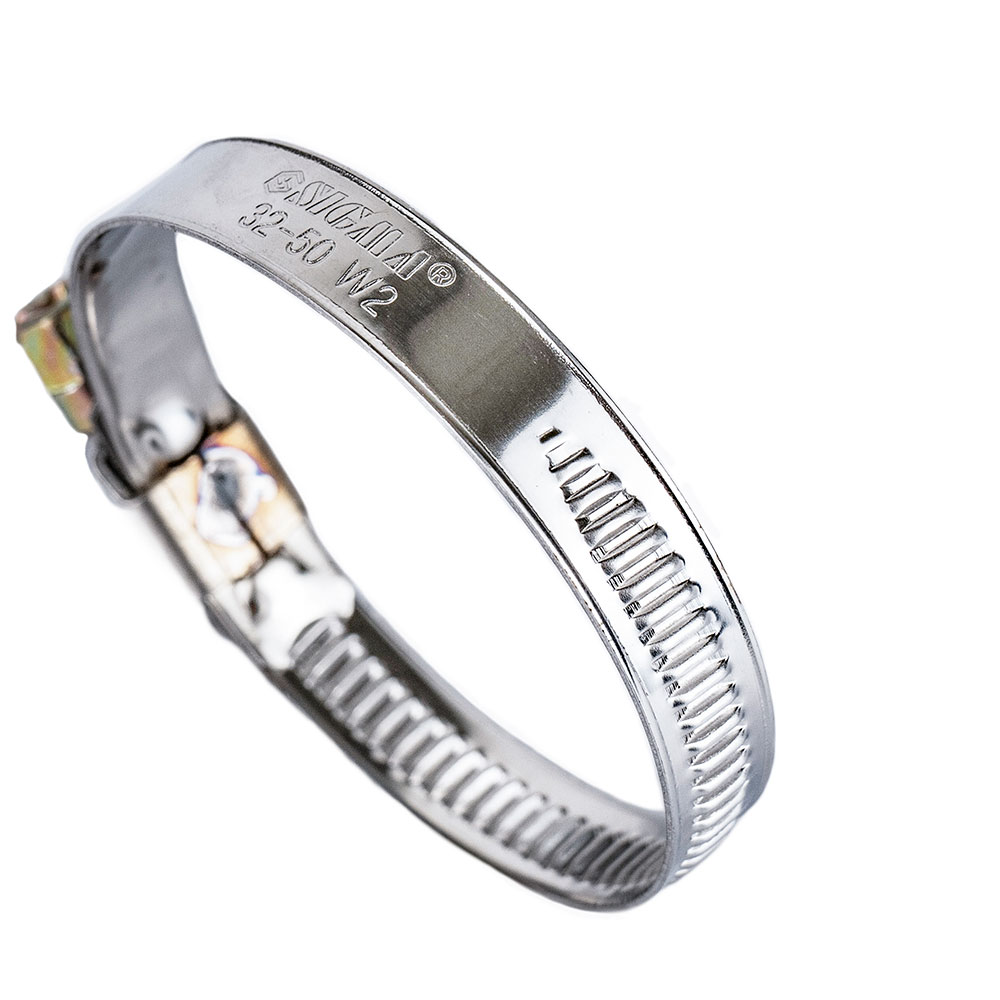 Хомут черв'ячний Sigma нержавіючий 9 мм D32-50 мм 25 шт