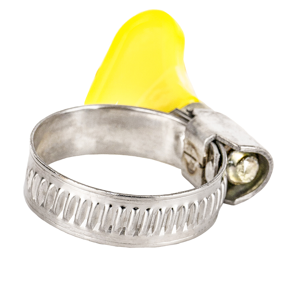 Хомут черв'ячний Sigma нержавіючий з метеликом 9 мм D16-27 мм 25 шт