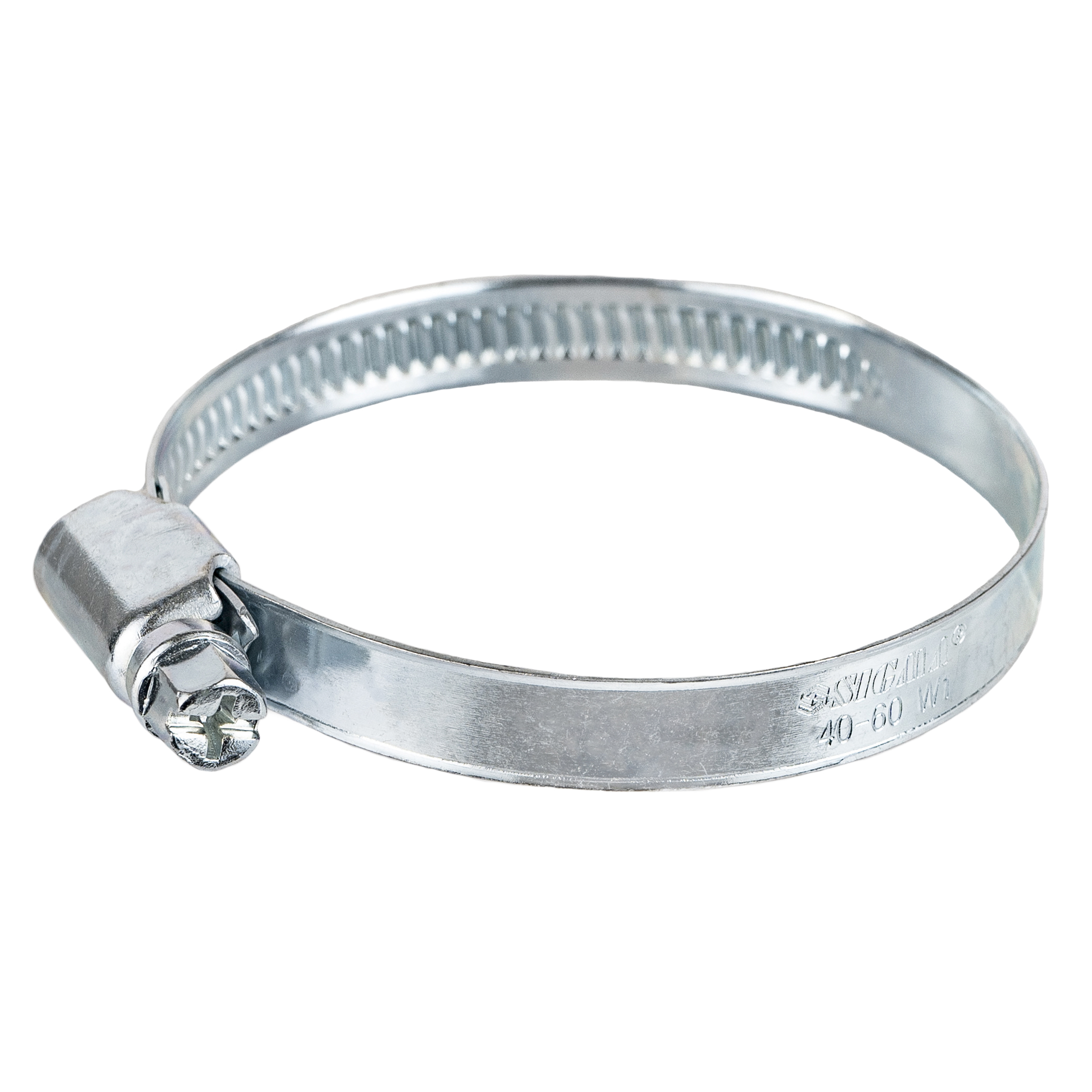 Хомут черв'ячний Sigma оцинкований 9 мм D40-60 мм 10 шт