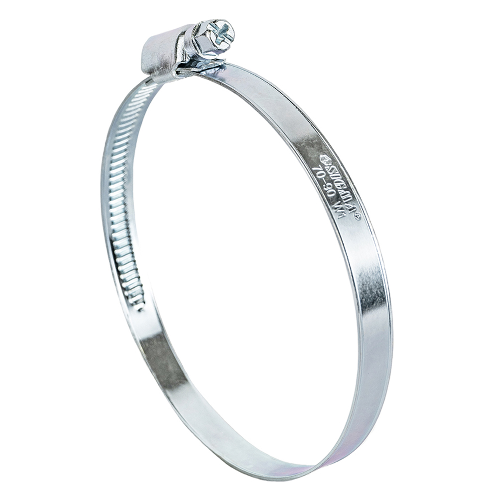 Хомут черв'ячний Sigma оцинкований 9 мм D70-90 мм 10 шт