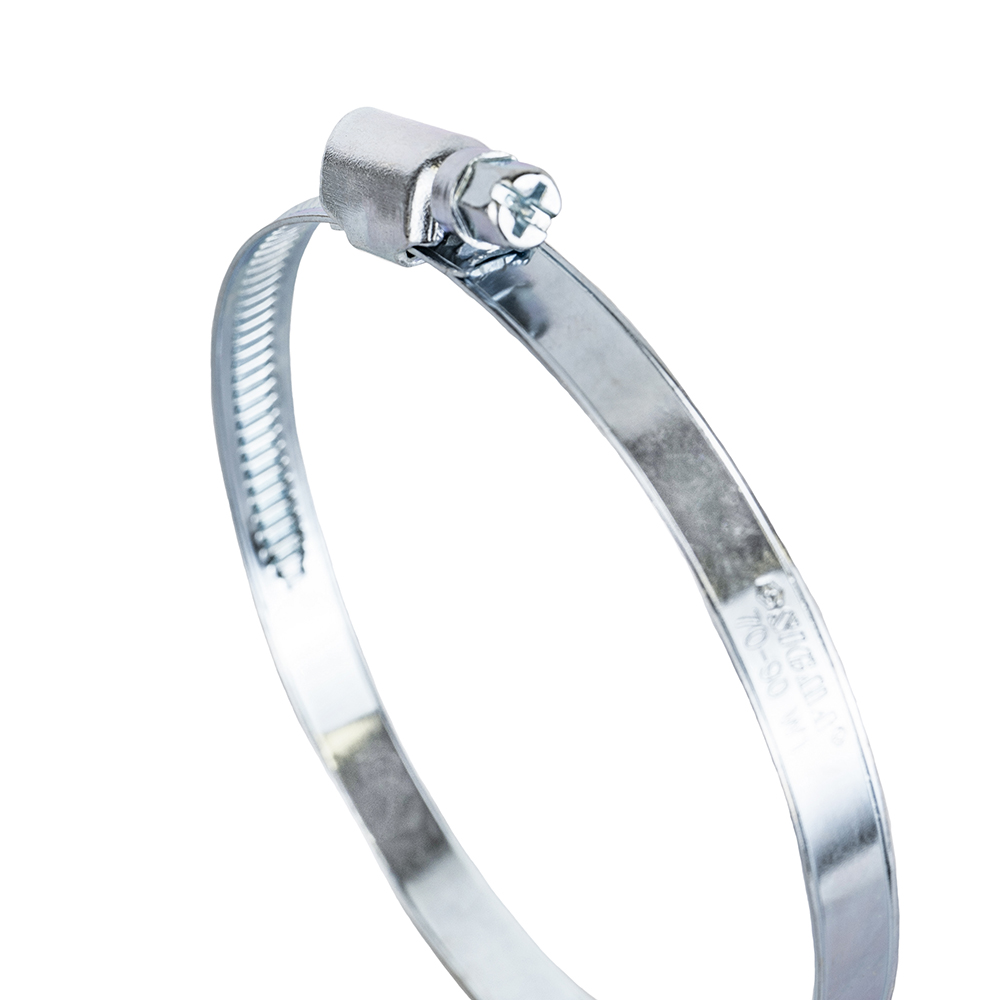 Хомут черв'ячний Sigma оцинкований 9 мм D70-90 мм 10 шт