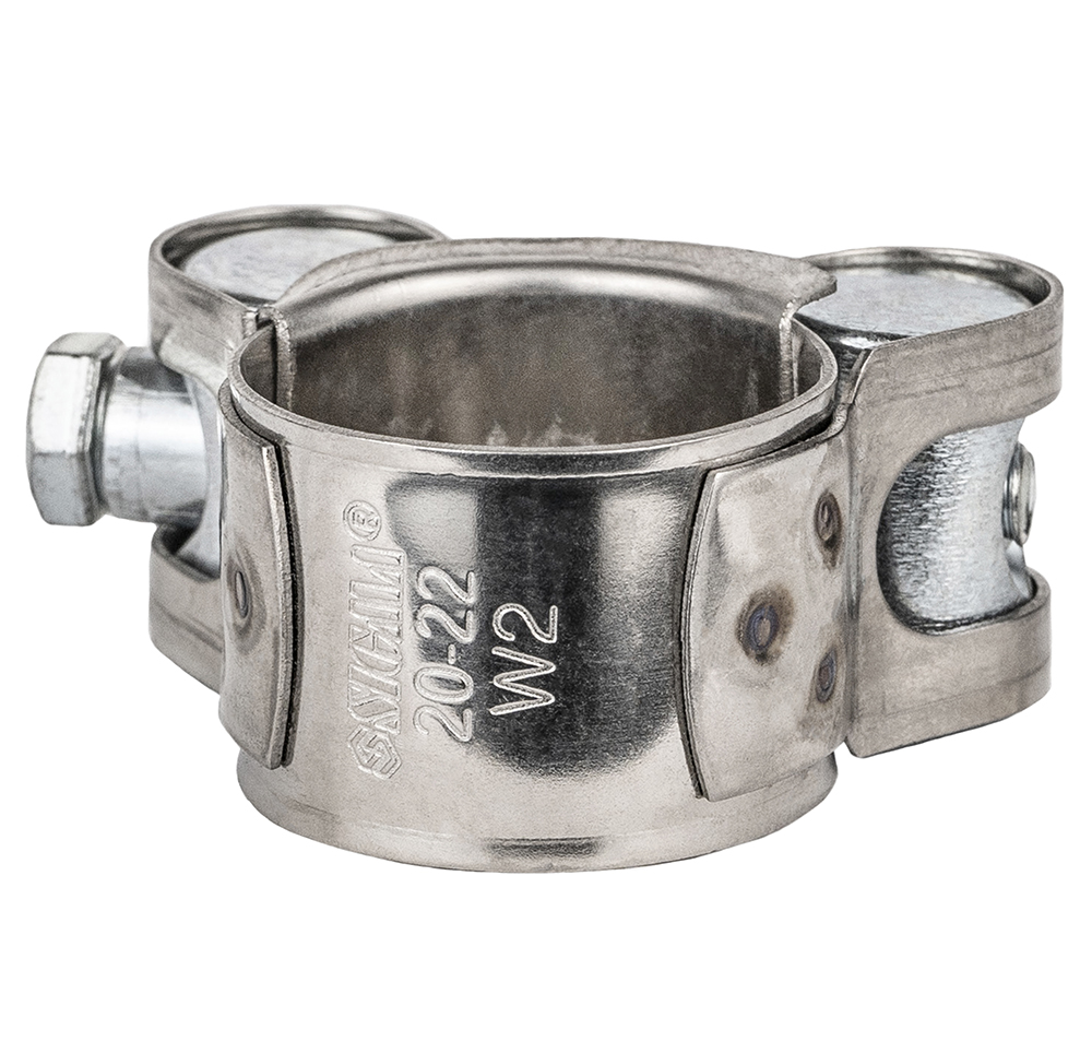 Хомут силовий Sigma нержавіючий 18 мм Ø20-22 мм