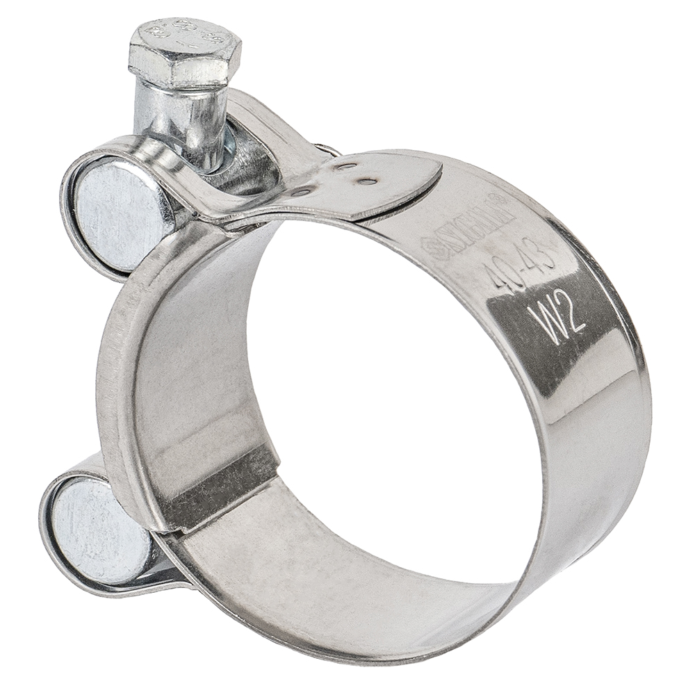 Хомут силовий Sigma нержавіючий 20 мм Ø40-43 мм