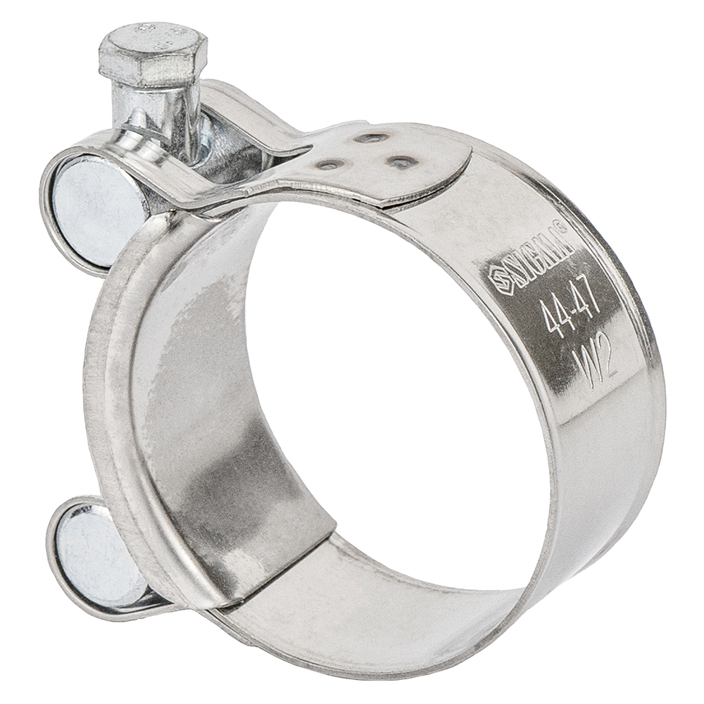 Хомут силовий Sigma нержавіючий 22 мм Ø44-47 мм