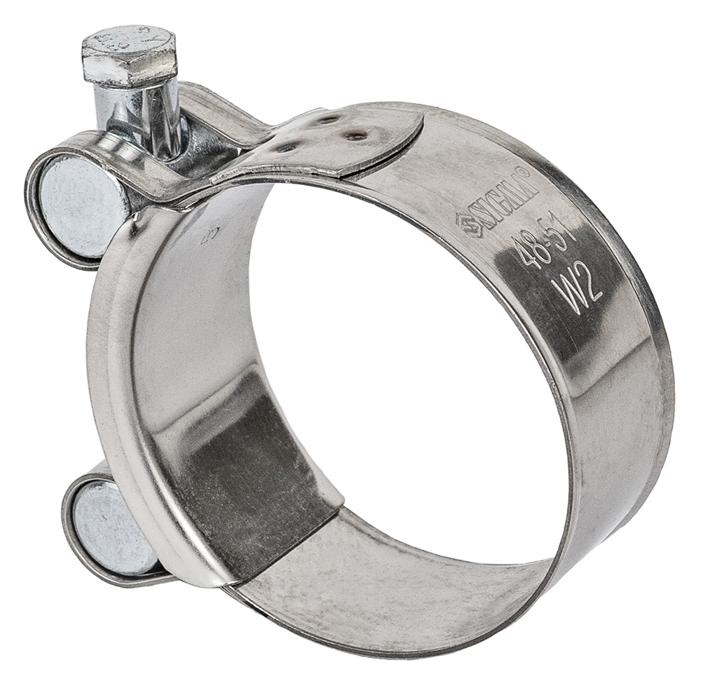 Хомут силовий Sigma нержавіючий 22 мм Ø48-51 мм