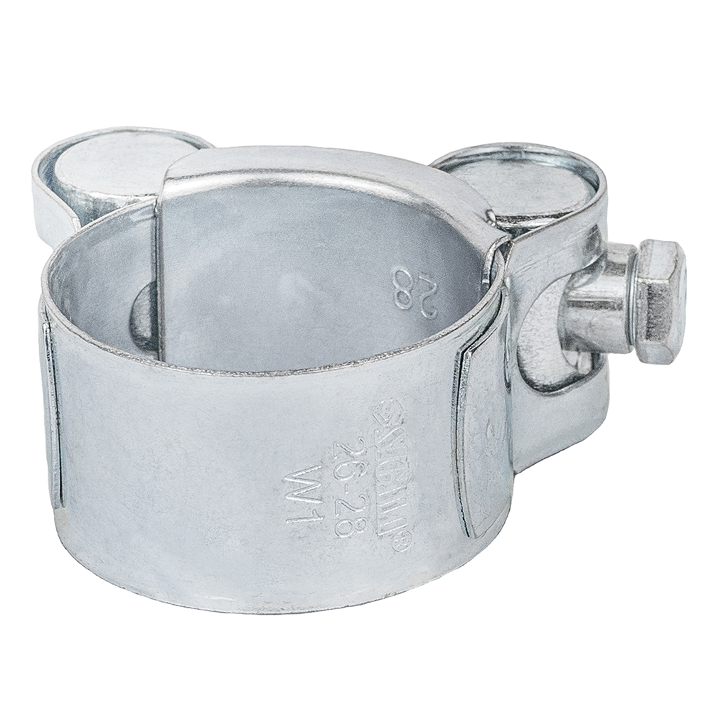 Хомут силовий Sigma оцинкований 18 мм Ø26-28 мм