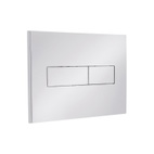 Клавіша змиву Qtap Standard 152 × 236 × 28 мм, Chrome, лінійна (QTSTD164CRM49472)