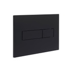 Клавіша змиву Qtap Standard 152 × 236 × 28 мм, Matt Black, лінійна (QTSTD164BLM49473)