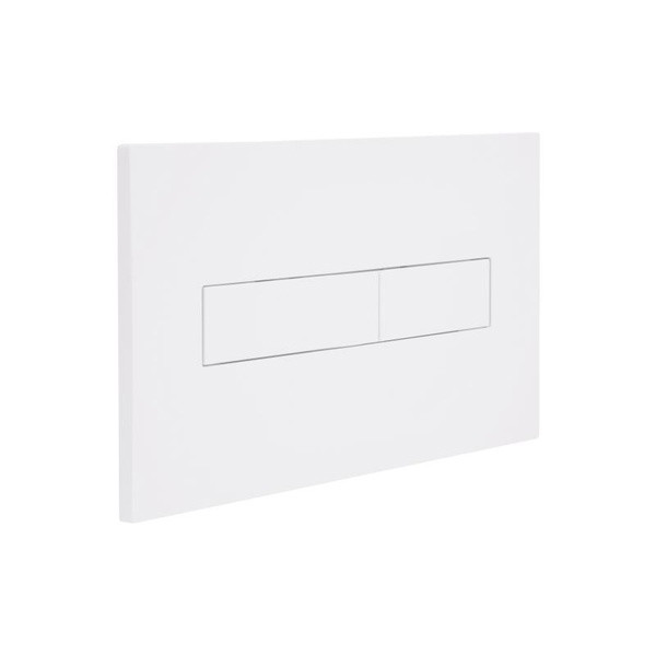Клавіша змиву Qtap Standard 152 × 236 × 28 мм, White, лінійна (QTSTD164W49471)