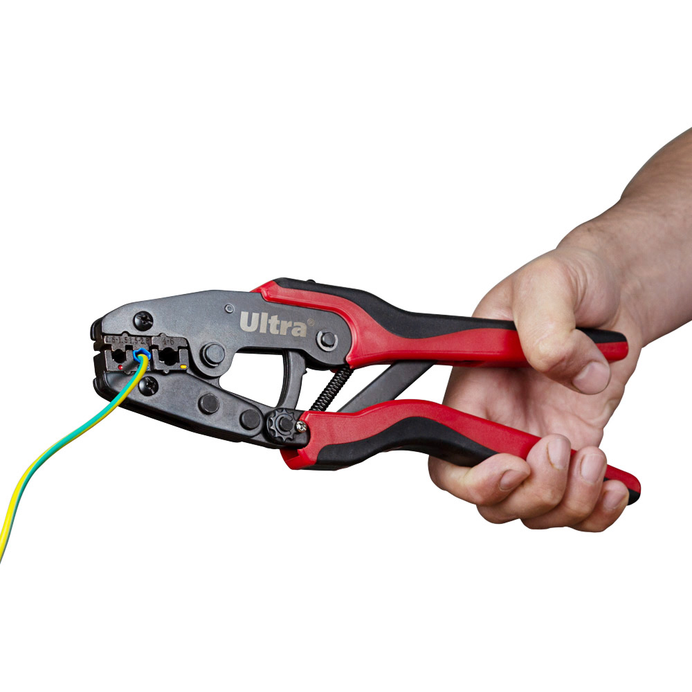 Кліщі для опресування ізольованих клем Ultra 0.5-6 мм²