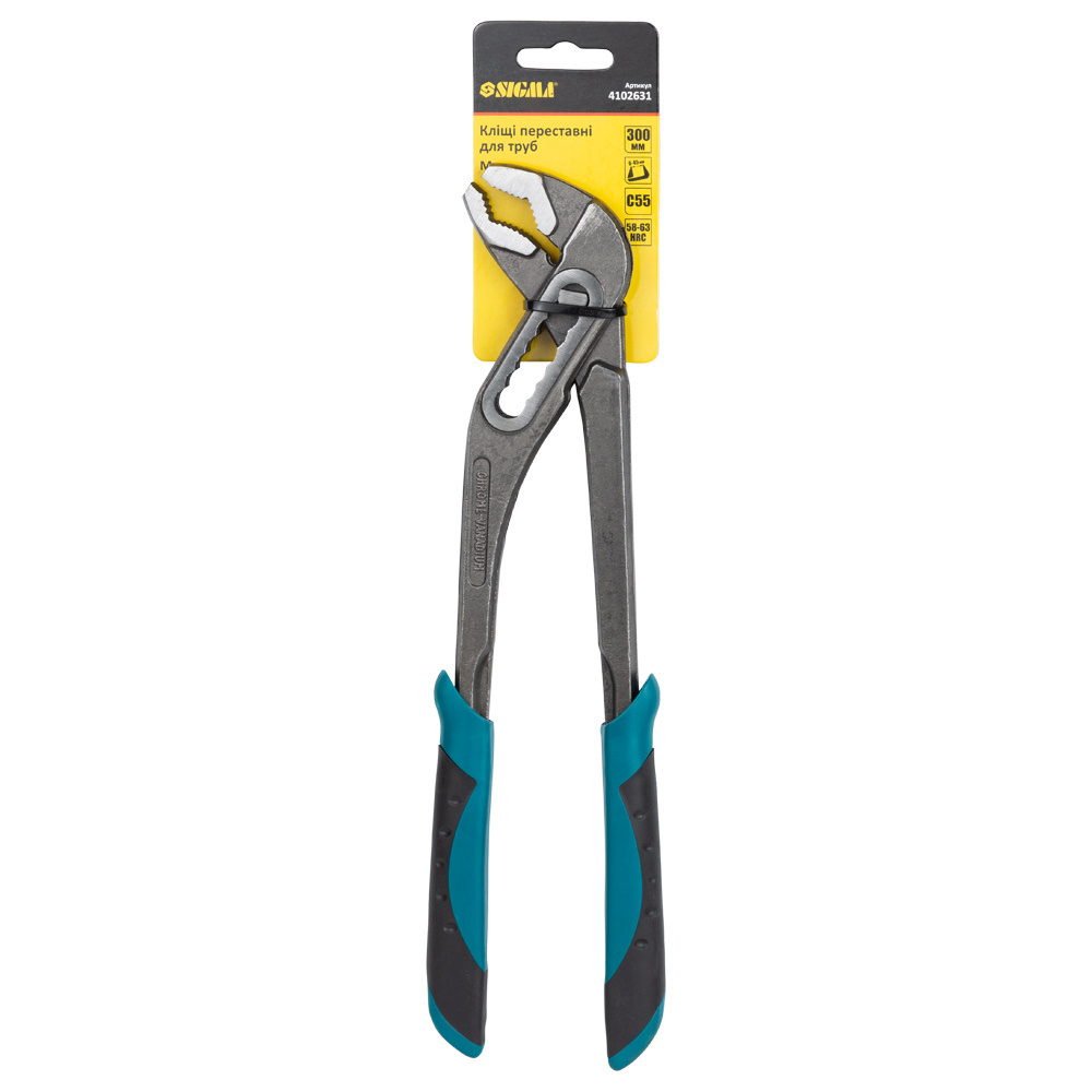 Кліщі переставні Sigma Mega для труб 300 мм
