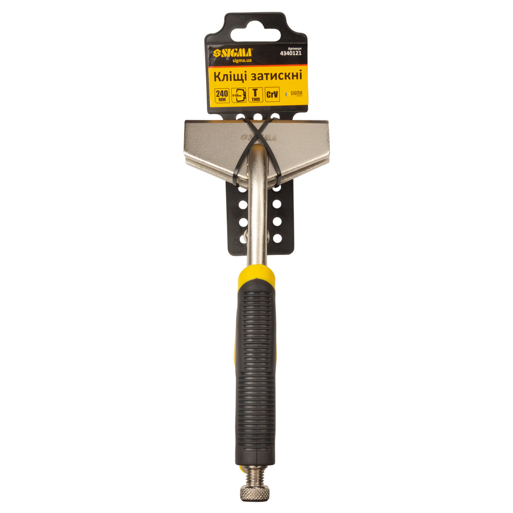 Кліщі затискні Sigma CrV тип "Т" 240 мм