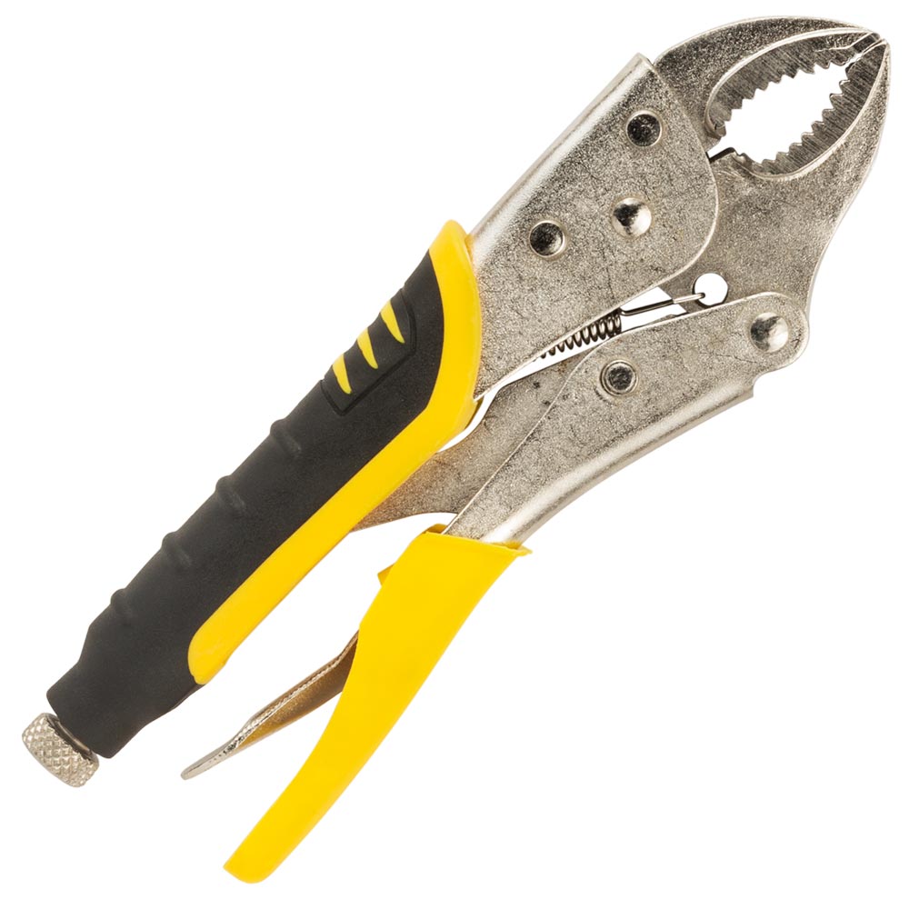 Кліщі затискні Sigma CrV універсальні напівкруглі 180 мм