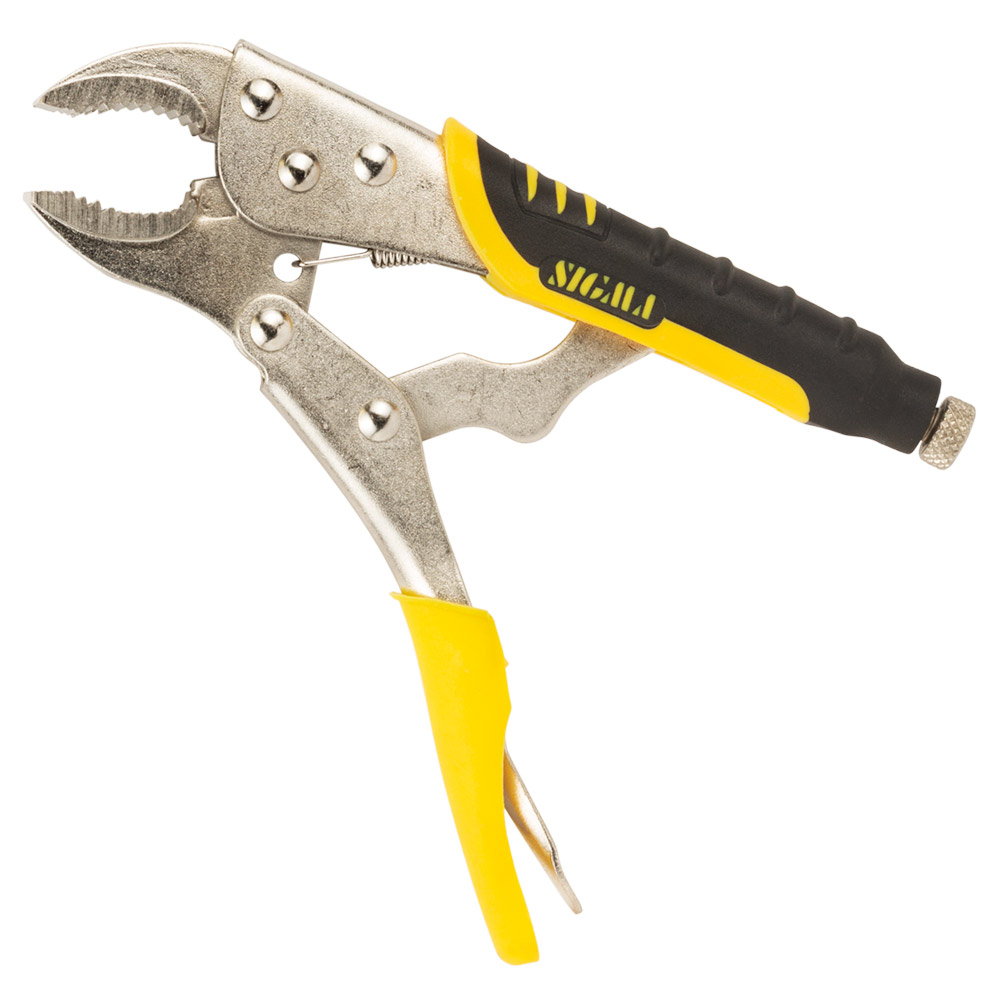 Кліщі затискні Sigma CrV універсальні напівкруглі 180 мм