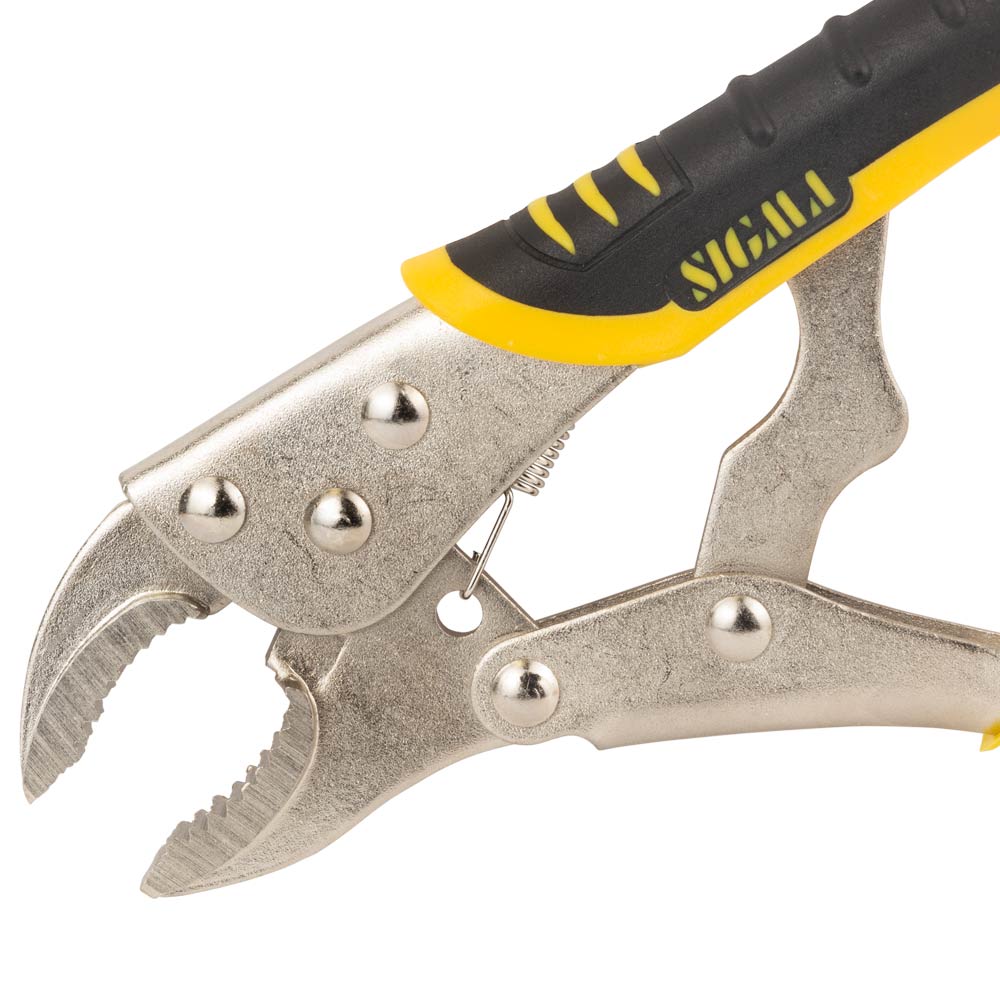 Кліщі затискні Sigma CrV універсальні напівкруглі 180 мм