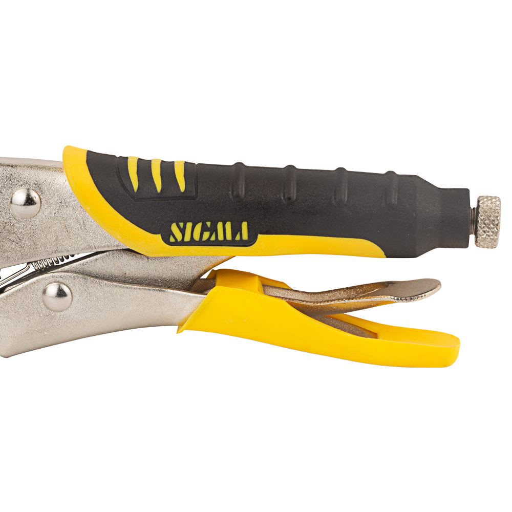 Кліщі затискні Sigma CrV універсальні напівкруглі 180 мм