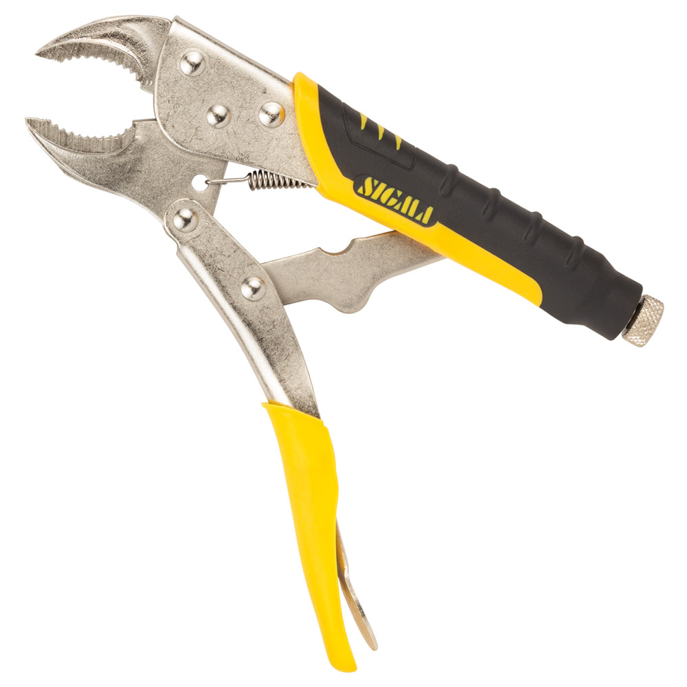 Кліщі затискні Sigma CrV універсальні напівкруглі 250 мм