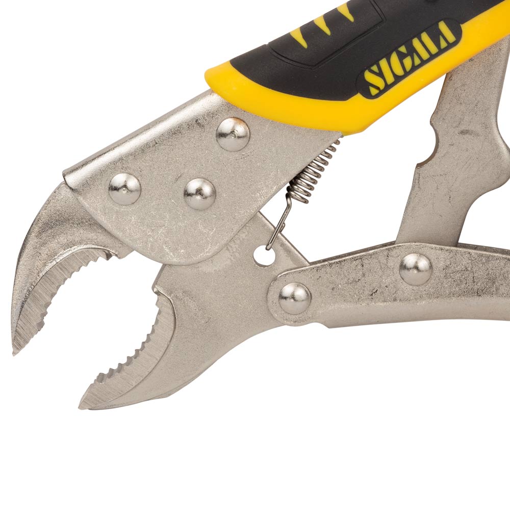 Кліщі затискні Sigma CrV універсальні напівкруглі 250 мм