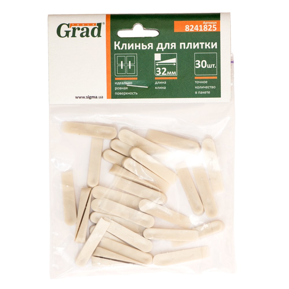 Клин Grad для плитки 32 мм 30 шт