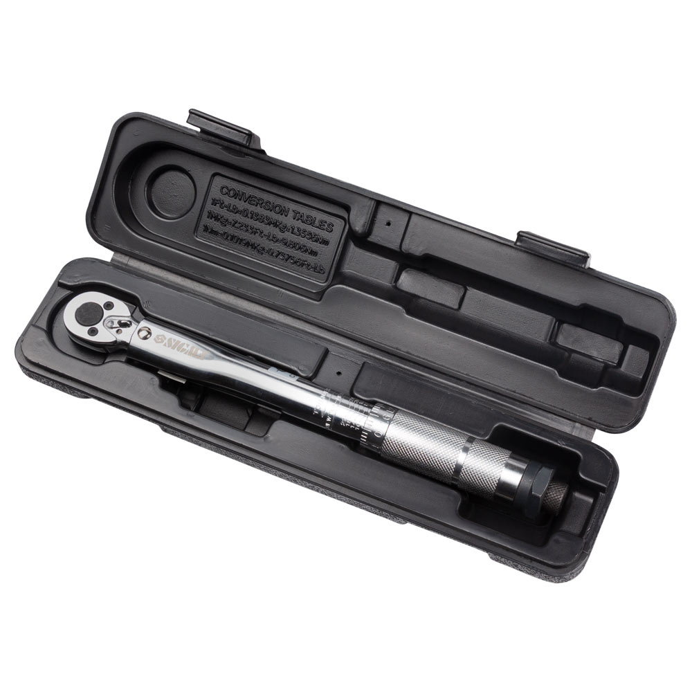 Ключ динамометричний Sigma 1/4" 2-24 Нм (кейс)