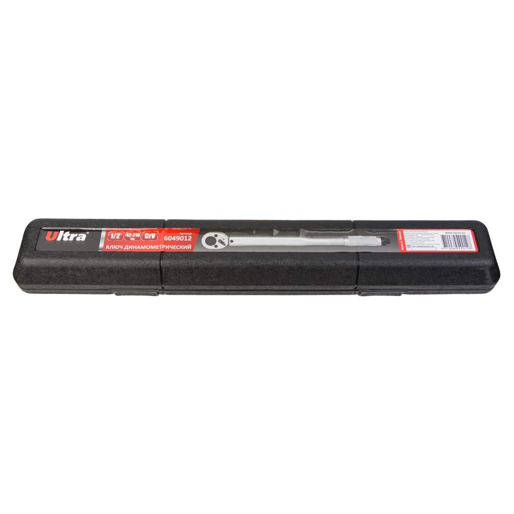 Ключ динамометрический Ultra 1/2" 42-210 Нм (кейс)