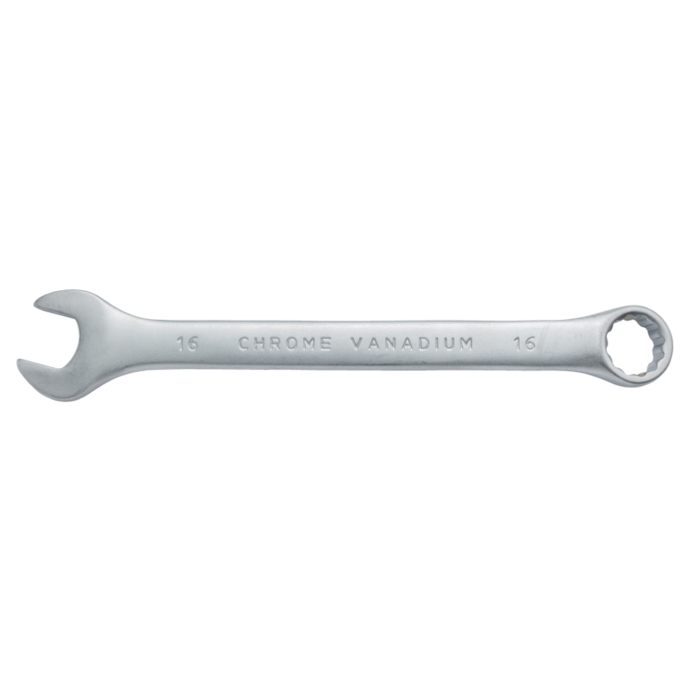 Ключ ріжково-накидний Sigma CrV satine 16 мм з підвісом